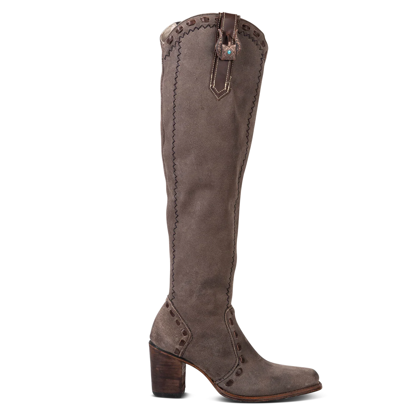 Paisley - Grey Suede - Image 3